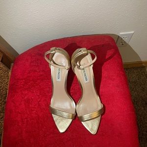 Steve Madden Sane01S1 Light Gold Heels